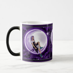 Purple Moon enfant café Mug