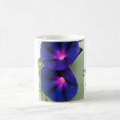 Purple Morning Glory Floral Mug (Centre)