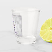 Purple mou Snowman Verre de tir (Droite)