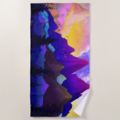 Purple mountains strandlaken (Voorkant)