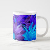 Purple N Turquoise Daisers Mugs (Droite)