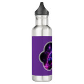 Purple Neon Siamese Cat With Blue Eyes & Starburst Waterfles (Links)