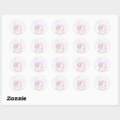 Purple Nous Pouvons Attendre Rapide Stickers Baby  (Feuille)