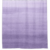 Purple Ombre Aquarelle Motif rideau de douche (Devant)