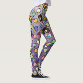 Purple Ombre Frosty Traite Les Leggings (Droite)