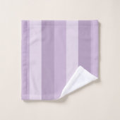 Purple Ombre rayé (Gant de toilette)