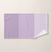 Purple Ombre rayé (Serviette à main)