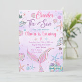 Purple ONE der The Sea Mermaid Invitation Annivers (Debout devant)