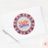 Purple Orange Llow Magic Arrive Sticker Personnali (Enveloppe)