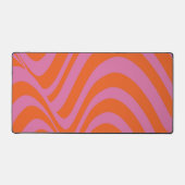 Purple Orange Retro Liquide Super Motif de bande (Recto)