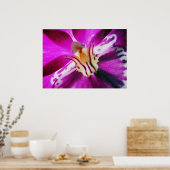 Purple Orchid Poster (Keuken)