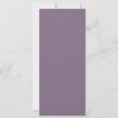 Purple Paint Swatch Nouvelle adresse Faire-part (Dos)