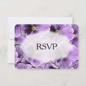 Purple Pansy RSVP (Dos)