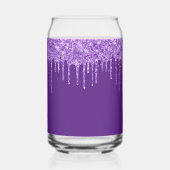 Purple Parties scintillant Drips 21e anniversaire (Verso)