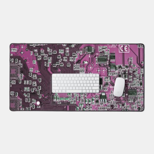 Purple PCB Circuit Board Design for IT Pros (Clavier et souris)