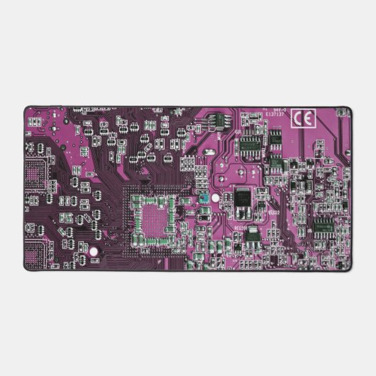 Purple PCB Circuit Board Design for IT Pros (Recto)