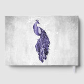 Purple Peacock Mariage Livre d'or (Verso)