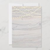 Purple Peony illumine Bridesmaiers Invitation de d (Dos)