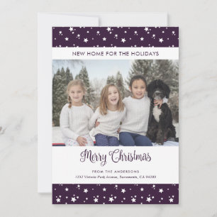 Purple Photo Nouvelle maison pour les cartes de va