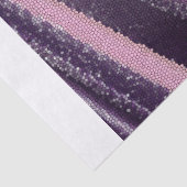 Purple pink abstract stripes with elegant sparkle tissuepapier (Detail)