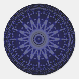 Purple Points Design Stickers