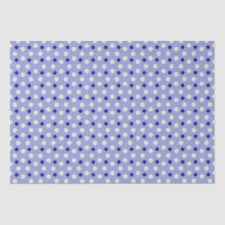 Purple polka dots tissuepapier
