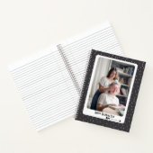 Purple Polka Grand-mère Carnet photo (Intérieur)