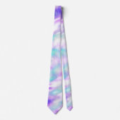 Purple rose et Aqua Tie Dye Cravate (Devant)