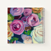 Purple Rose Journal ou Sketchbook (Dos)