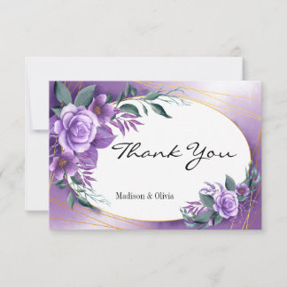 Purple Rose Merci Cartes