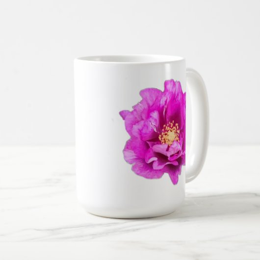 Purple Rose Mug (Devant droit)