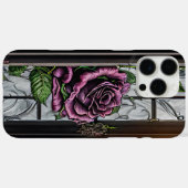 Purple roses by the window - gothic style Case-Mate iPhone case (Achterkant (horizontaal))