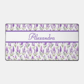 Purple Sage Green Lavender Custom Name (Recto)