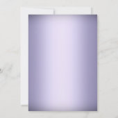 Purple Silver Damask & Tiara Sweet 16 Invitation (Dos)