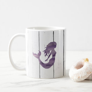 Purple Sirène Peindre La Mug De Café