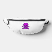 Purple Skull white fanny pack (Poser)
