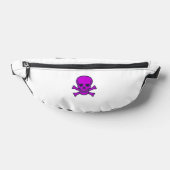 Purple Skull white fanny pack (Poser)