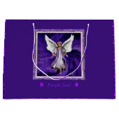 Purple Soul Grand sac cadeau (Devant)