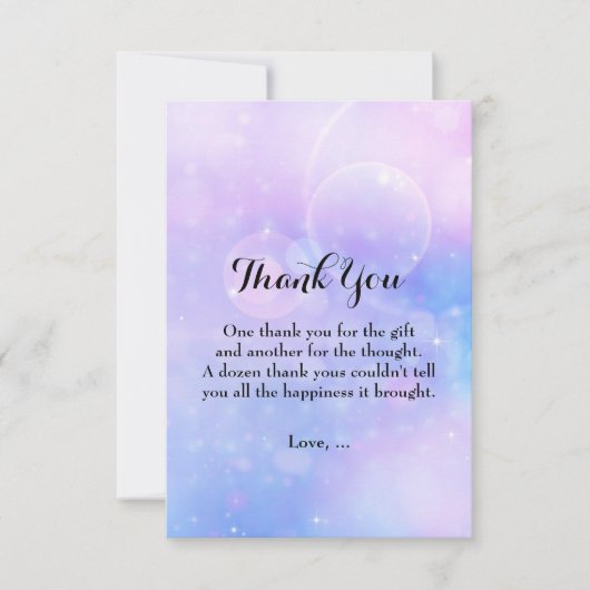 Purple Spacey Lumières Anniversaire Carte de remer (Devant)