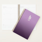 Purple Spiral Planner – 2026 Breath (Devant avec enveloppe)