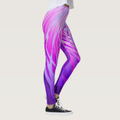 Purple spirale complexe - Leggings (Droite)