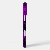 Purple Spray peinture effet iPhone 16 Coque (Verso / Droite)