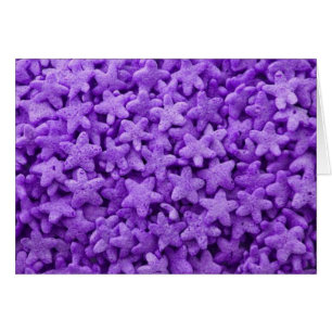 Purple Stars Céréales Petit déjeuner Motif aliment