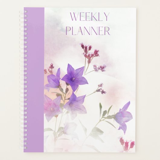 PURPLE STROMEN WEEKLY PLANNER (Voorkant)