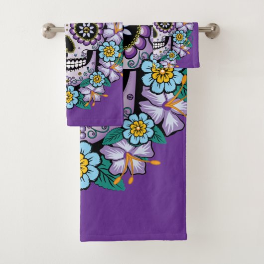 Purple Sugar Skull (En situation)