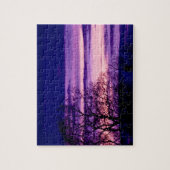 Purple Sunset Tree Silhouette puzzle (Vertical)