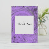 Purple sur Purple Merci Cartes (Debout devant)