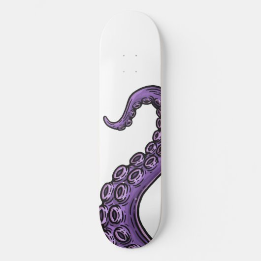 Purple Tentacle Skateboard (Voorkant)