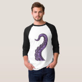 Purple Tentacle T-shirt (Voorkant volledig)