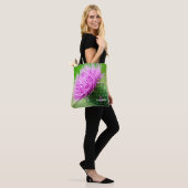 Purple Thistle Tote bag (Sur le modèle)